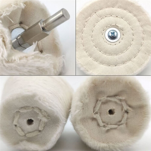Buffing Wheel for Drill Buffing Pad Polishing Wheel Kits Wheel Shaped 1