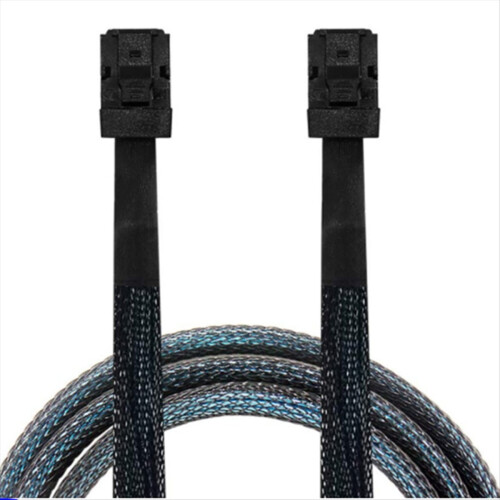 Καλώδιο Mini SAS SFF-8643 0,5 m, SFF-8643 σε 8643, για σκληρό δίσκο/SSD/ 2