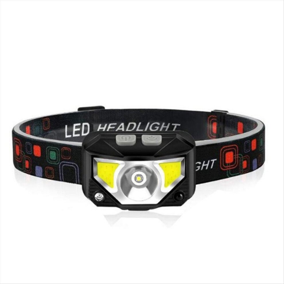 1200 Lumen Bright Headlamp Flashlight LED Rechargeable Headlight