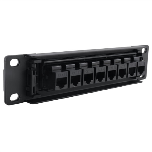 Προσαρμογέας καλωδίου δικτύου RJ45 για πάνελ patch CAT6 8 θυρών Straight-Through 2