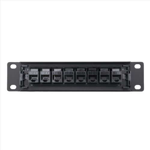 Προσαρμογέας καλωδίου δικτύου RJ45 για πάνελ patch CAT6 8 θυρών Straight-Through 1