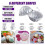 12 Pcs 6 Shapes Bath-Bomb Making for Crafts DIY for Handmade Soaps 2