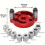 Self-Centering Dowel Jig, Handheld Drill Guide for Straight Holes 2