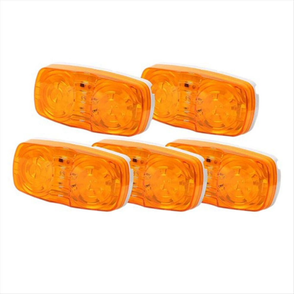 5 Pcs Led Exterior Lights Rv Trailer Marker Lights 4852331075396