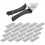 1Pcs Hog Ring Plier Tool and 600Pcs M Clips Chicken Mesh Cage Wire 2