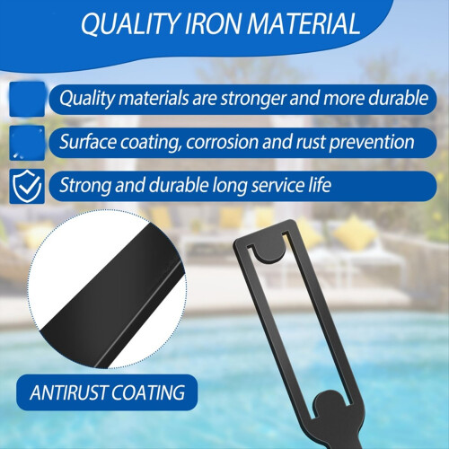 Pool Pump Lid Removal Tool, Iron Strainer Pump Lid Removing Tool 2