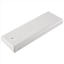 Capa de plástico para teclado mecânico GH60, 60% compatível com a maioria dos teclados mecânicos Mini, branco