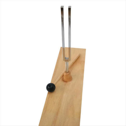 256HZ Tuning Fork με ξύλινο κουτί συντονισμού Ακουστικά επιστημονικά εργαλεία 1