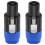 4Pin NL4FC Speaker Connector Ohm Plug Speaker Audio Cable Adapter,A 6