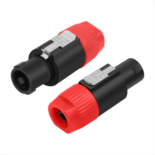 4Pin NL4FC Speaker Connector Ohm Plug Speaker Audio Cable Adapter,B 1