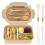 Lunchbox mit Picknickgeschirr Rosa 4