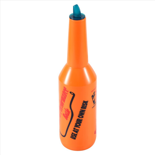 Flair Bartender Bartending Practice Bar Pub Bottle Wine Cocktail Shaker - Orange 1