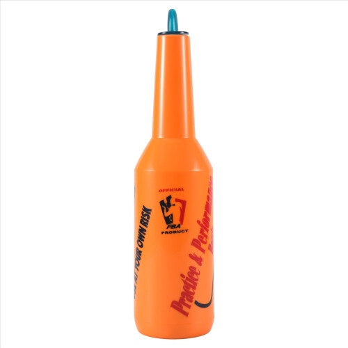 Flair Bartender Bartending Practice Bar Pub Bottle Wine Cocktail Shaker - Orange 2