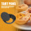 6 formas para tortas de ovo, mini formas para tortas de 3 polegadas com fundo removível 5