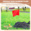 50Pack Marking Flags, Red Yard Flags 15x4x5Inch, Marker Flags 4