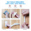 Lot de 20 clips de fixation pour bande LED transparente 6