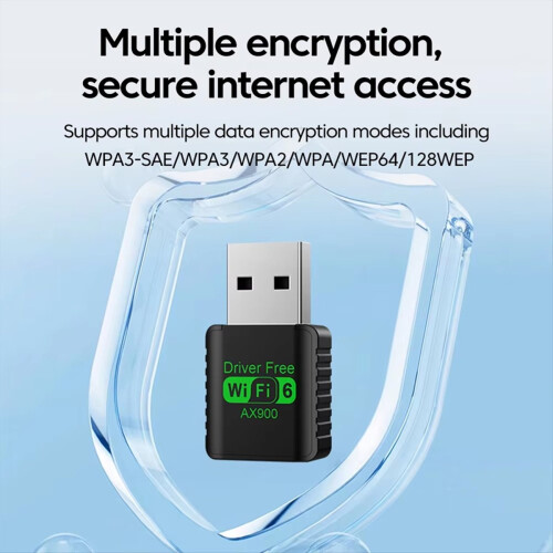 WiFi 6 AX900 Bluetooth 5.4 WiFi USB Adapter style 2 2