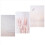 3Pcs Beige Grass Sunset Beach Palm Tree Canvas Painting 3
