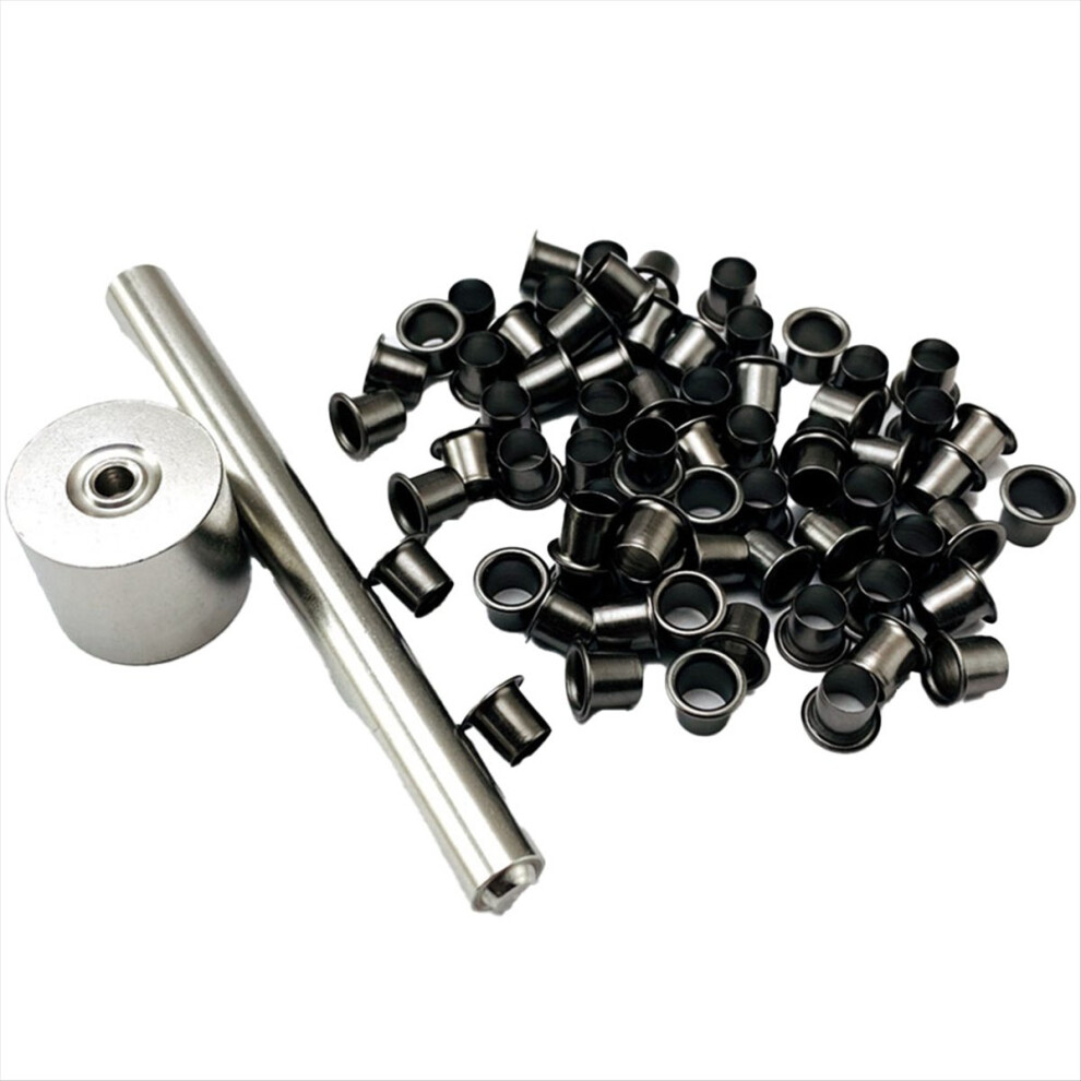 100Pcs K-Sheath Eyelet Rivets Installation Fix Tools 4852331036403