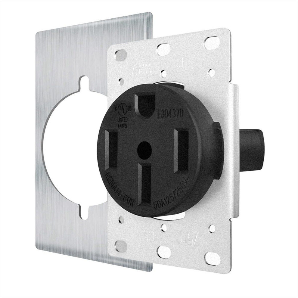 Nema14-50 Outlet By Industrial Grade For Even ,No Overheating 4852331024172
