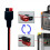 Solar Panel Charging 1 to 2 Splitter Extension Cable Connector 3