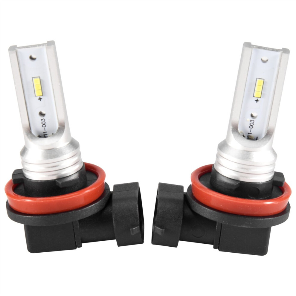 H8 H11 H16 Led Fog Bulb,Cool 6500K (Pack Of 2) Light/White 4852331088242