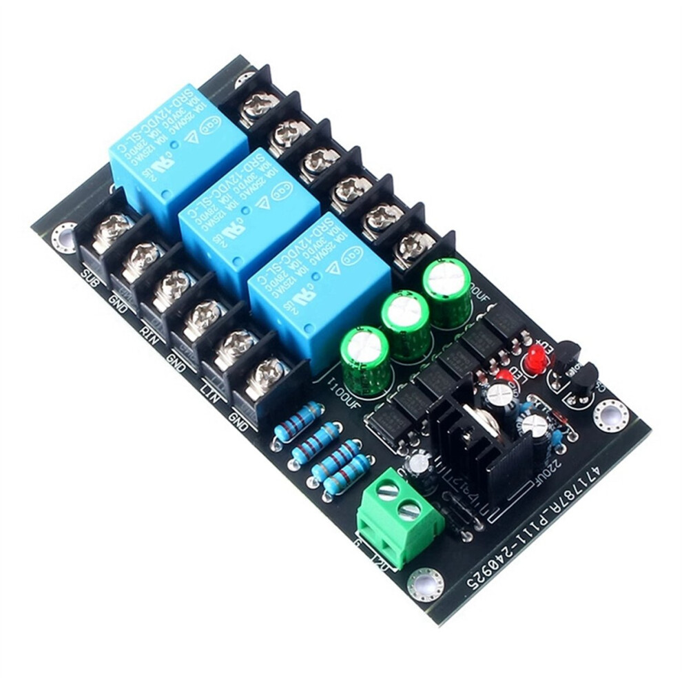 300W Digital Amplifier Speaker Protection Board Relay Protection 4853167836137