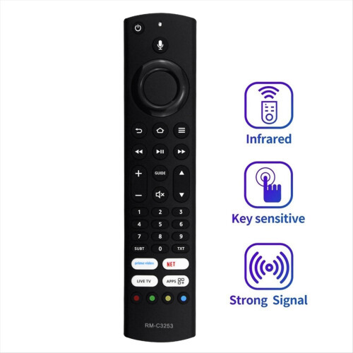 Replace RM-C3253 Voice Remote Control for -49CF890 1