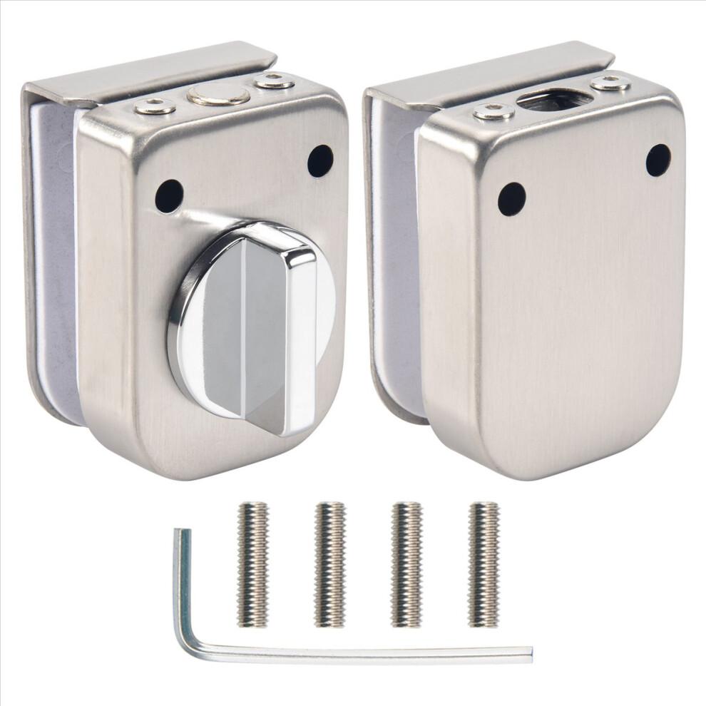 Stainless Steel,Glass Door Latches Lock/Bolt,For Double Glass Door-image-OPC-PHKJ6XB-NEW