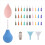 Ceramic Precision Tip Applicator Bottle for Pottery Glaze Sliding 2