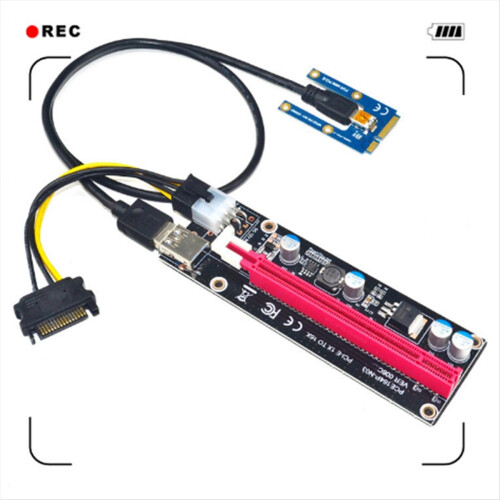 Mini PCIe to PCI Express 16X Riser for Laptop External Graphics Card 1