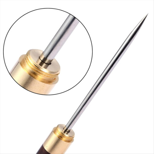 2 Stück Eispickel aus Edelstahl mit Sicherheitsabdeckung, 9-Zoll-Pick-Tool 2