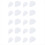 Dunne fluit antislip stickers groot en klein gripverbeteraars 0,3 mm 1