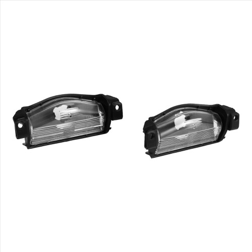 2 Pcs Car License Plate Lamp Shell for 2 3 M2 M3 2011-2013 1