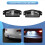 2 Pcs Car License Plate Lamp Shell for 2 3 M2 M3 2011-2013 7