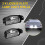 2 Pcs Car License Plate Lamp Shell for 2 3 M2 M3 2011-2013 4