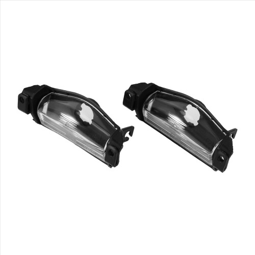2 Pcs Car License Plate Lamp Shell for 2 3 M2 M3 2011-2013 2