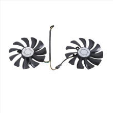 Neu 1 paar Grafikkarte Fan 85Mm Ha9010H12F-Z 4Pin Kühler Fan