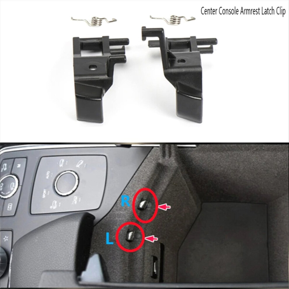 1666804103 Center Console Armrest Latch Clip For - 4852331037028