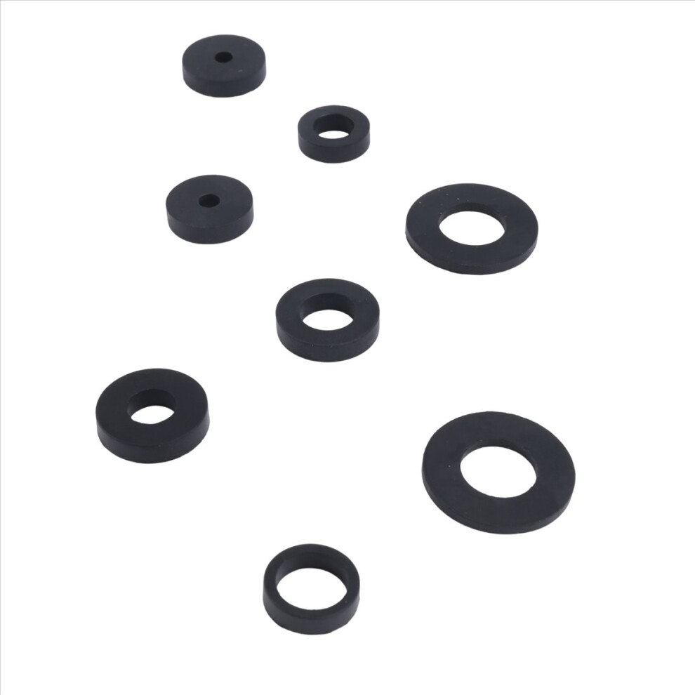141Pcs Flat Rubber O-Ring Seal Hose Gasket Rubber Washer For Faucet 4852331092188