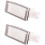 Car LED License Plate Light for Duster 10-15 3