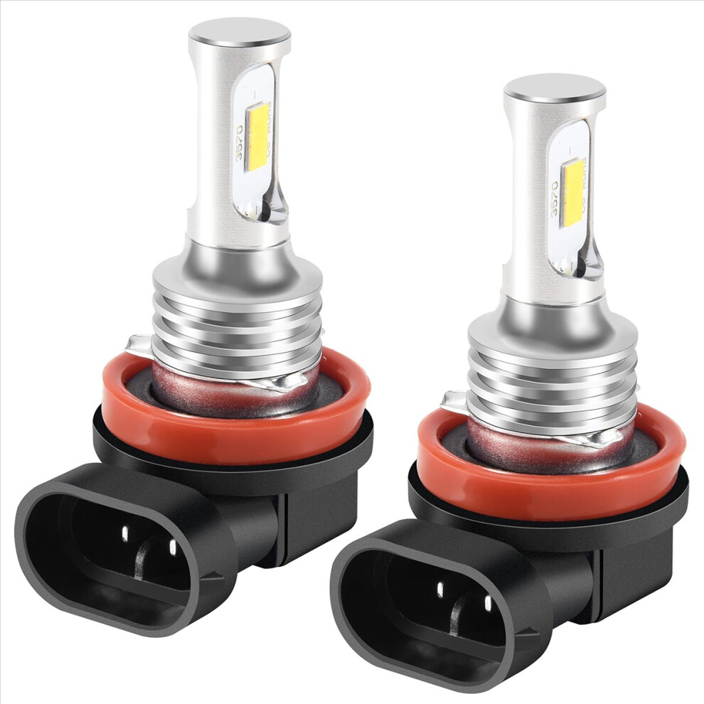 H11 H8 H16 80W 4000Lm 3000K Tech Led Fog Lights Bulbs Kit Yellow 4852331054247