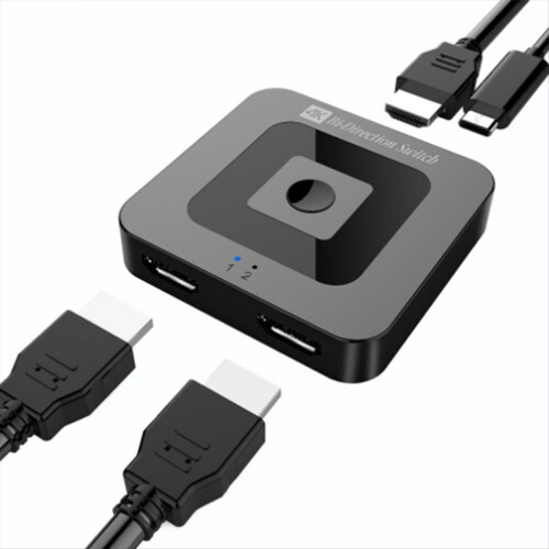 Έξοδος 4K 60Hz 2 σε 1 για καλωδιακή τηλεόραση, οθόνη, προβολέα, διακόπτης 2.1 1