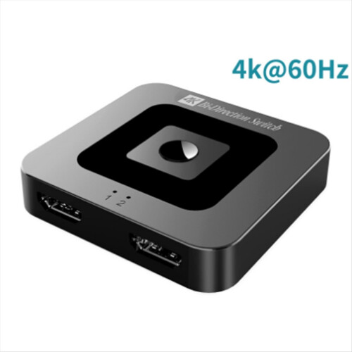 Έξοδος 4K 60Hz 2 σε 1 για καλωδιακή τηλεόραση, οθόνη, προβολέα, διακόπτης 2.1 2
