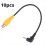 10PC AV in Video Cable Adapter 2
