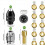 Collet Set Keyless Chuck for Drill 1/32-1/8 Inch Keyless Shank 6