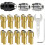 Collet Set Keyless Chuck for Drill 1/32-1/8 Inch Keyless Shank 1