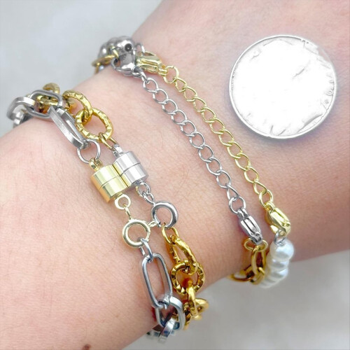 Necklace Extender and Magnetic Necklace Clasp 2