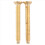 Interruptor de pared de madera maciza tipo 86, enchufe para luz, 1 interruptor 4