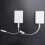 BT Plug To ADSL RJ11 Broadband Internet Microfilter Splitter 2 Pack 4